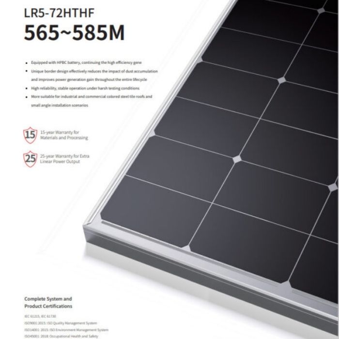 Tấm pin năng lượng mặt trời Longi HIMO X6 585 tràn viền1